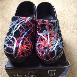 COPY - Dansko Confetti Clogs NIB size 37